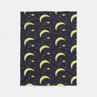 Måne och Stars Fleece Blanket