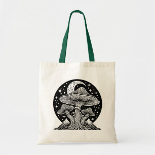 Måne och Stars Mushroom Tygkasse