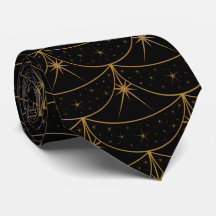 Måne och Stars Neck Tie
