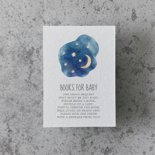Måne och Stars Pojke Bokar för Baby Tilläggskort