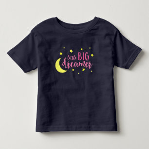 Måne och Stars Rosa Little Big Dreamer T Shirt