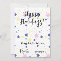 Måne och stjärnor.