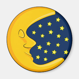 Måne och stjärnor magnet