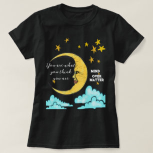 Måne och stjärnor Mind över Matter-tröjans onda ög T Shirt