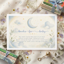 Måne och stjärnor över månen Baby Shower