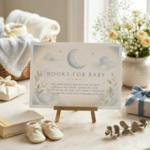Måne och stjärnor över månen Baby Shower
