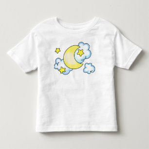 Måne och stjärnor t shirt