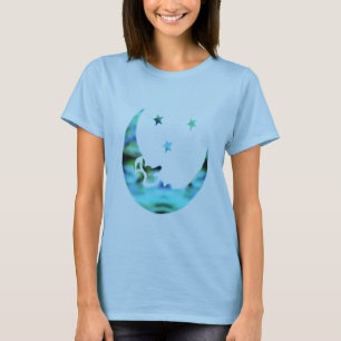 Måne och T Tee Shirt