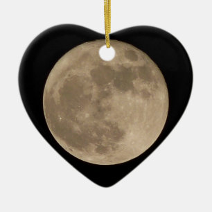Måne Ornament med fullmåne Dekoration Lunar-gåvor