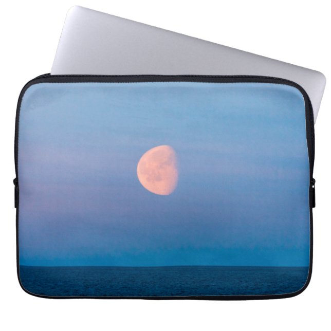 Måne över Berings hav | Rysslands Fjärran Östern Laptop Fodral (Framsidan)