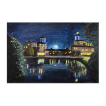 Måne över Broadmoor Acrylic Art
