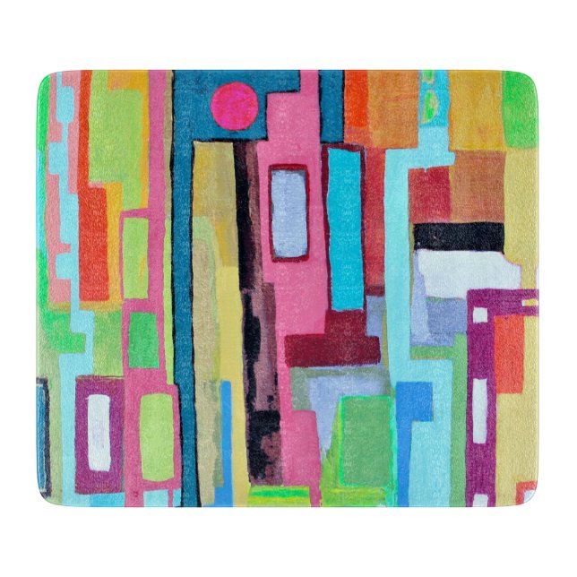 Måne över Miami 6 x 7 deco glasfiberduk (Framsidan)