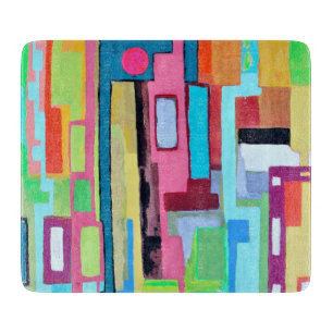Måne över Miami 6 x 7 deco Glasskärl