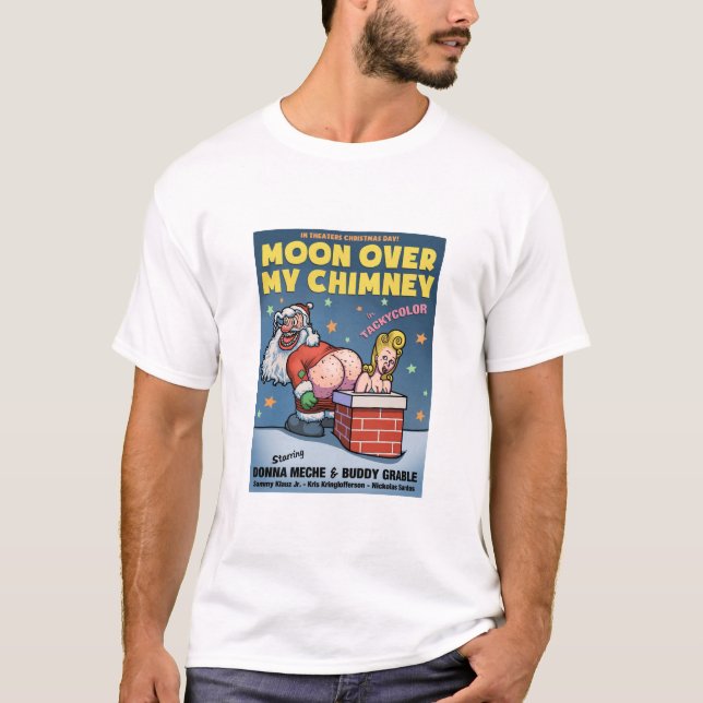 Måne över min Skorsten T Shirt (Framsida)