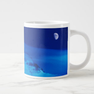 Måne över Mt. Everest Tibet, Kina Jumbo Mugg