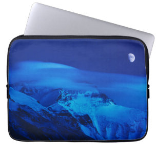 Måne över Mt. Everest Tibet, Kina Laptop Fodral