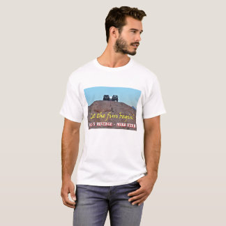 Måne över skjortan för maskinMoab Utah T Shirt