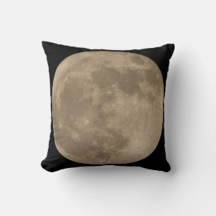 Måne Pillow Full Moon Dekorativ kudde Måne-gåvor