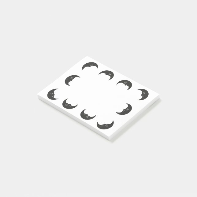 Måne Post-it Block (Vinklad)