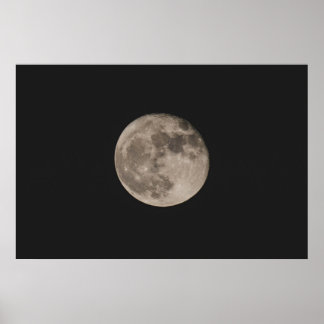 Måne Poster