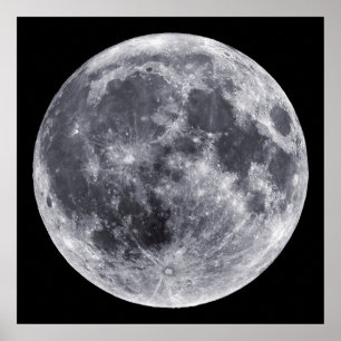 Måne Poster