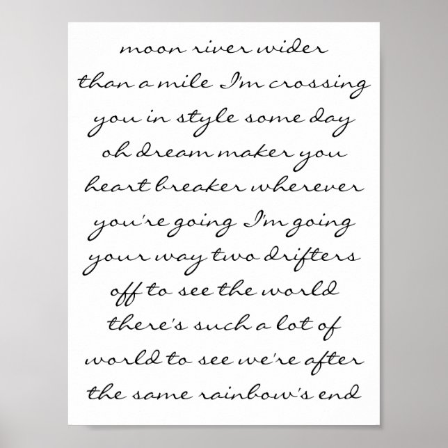 Måne Poster (Framsidan)