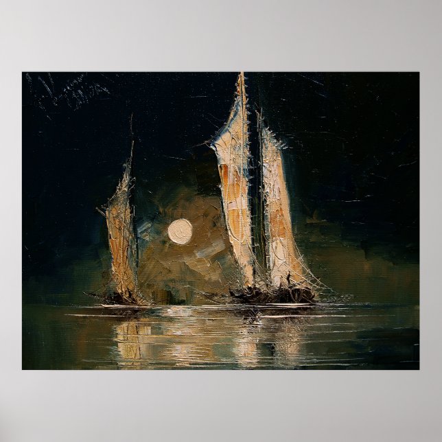 Måne Poster (Framsidan)