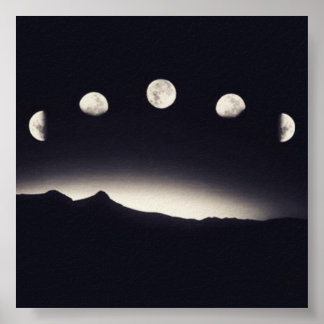 Måne poster