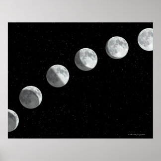 Måne Poster