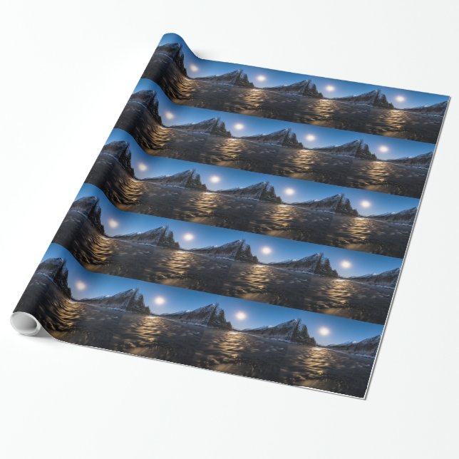 Måne Presentpapper (Utrullad)