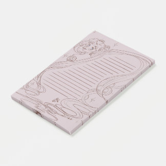 Måne Princess Post-it Block