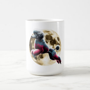 Måne Pudel Kaffemugg