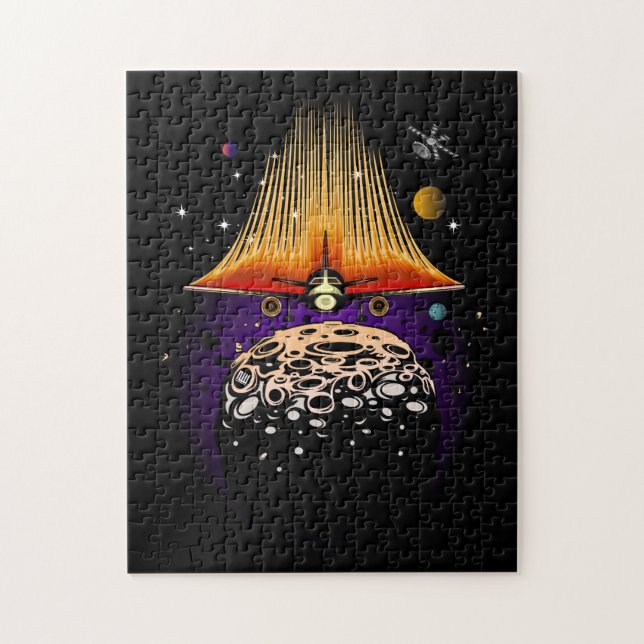 Måne Pussel (Vertikal)