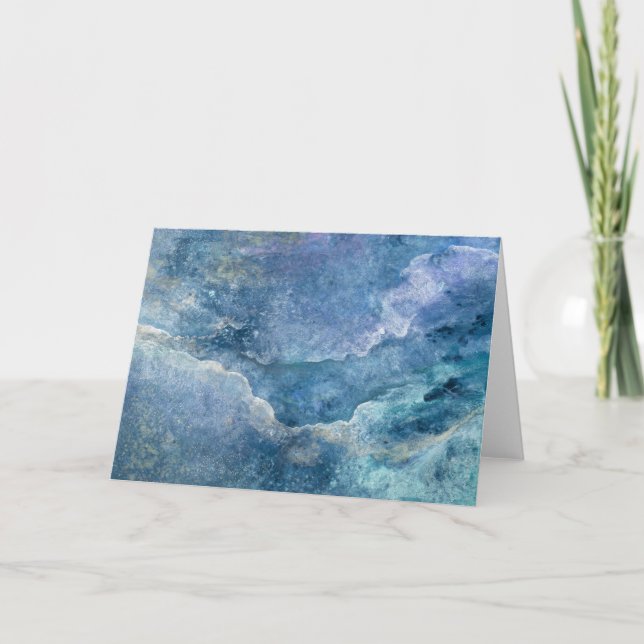 Måne River & Me Greeting Card Tack Kort (Framsida)