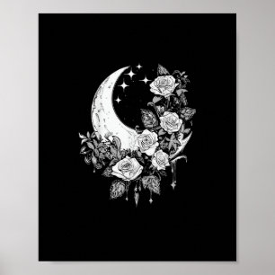 Måne Ro - Romantic Goth - Whimsigoth Witchy Wit Poster