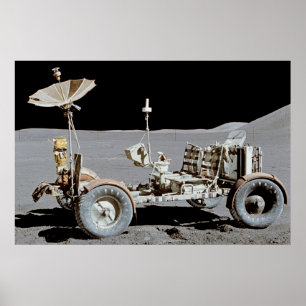 Måne Rover Poster