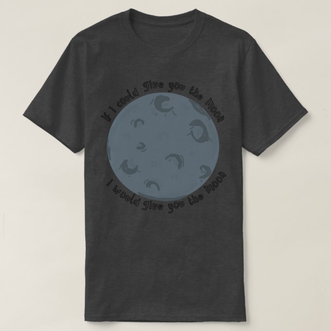 Måne Sång LyricsPhoebe Bridgers T Shirt (Design framsida)