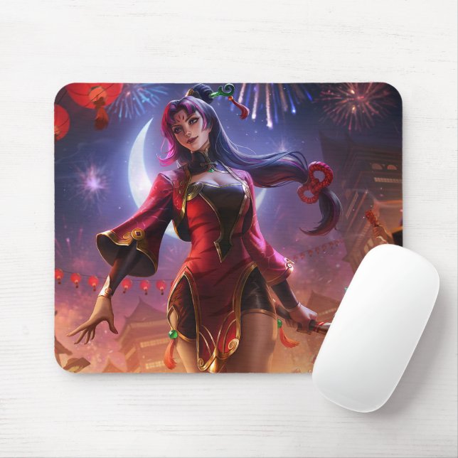 Måne Scorn Gaming Mousepad | Måne Princess Musmatta (Med mus)