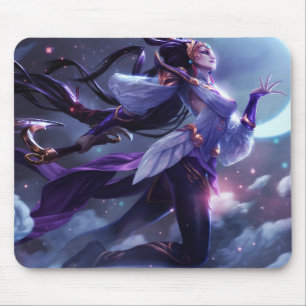 Måne Scorn Gaming Mousepad Tema för nattmurare Musmatta