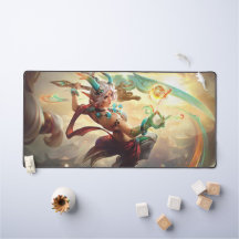 Måne Scorn-spelfatsmatta | Lunar Queen Mousepad