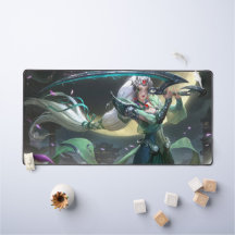 Måne Scorn-spelfatsmatta | Lunar Queen Mousepad