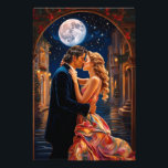 *~* Måne Sea Fantasy Couple Romantic AP51 Fototryck<br><div class="desc">Sök i AP51 efter liknande objekt - Energetiskt Enhanced.WALL Photo Print POSTER - Överförbar till de flesta Zazzle-produkter. Överför för att göra din egen unika gåva till Valentines day eller vilken dag som helst. Svälla Par djupt i Kärlek Digital Illustrations. Naturen är fylld av skönhet, så stötta deras underbara kärlek....</div>