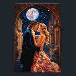 *~* Måne Sea Fantasy Couple Romantic AP51 Fototryck<br><div class="desc">Sök i AP51 efter liknande objekt - Energetiskt Enhanced.WALL Photo Print POSTER - Överförbar till de flesta Zazzle-produkter. Överför för att göra din egen unika gåva till Valentines day eller vilken dag som helst. Svälla Par djupt i Kärlek Digital Illustrations. Naturen är fylld av skönhet, så stötta deras underbara kärlek....</div>