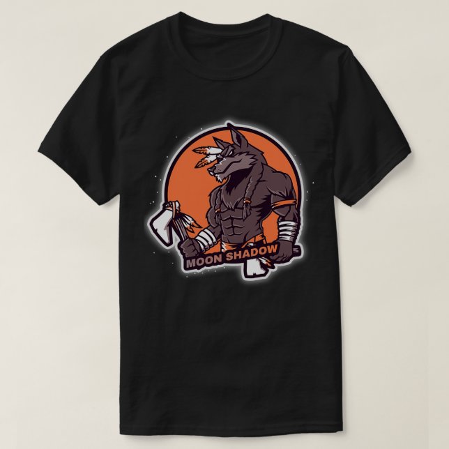 Måne Shadow T Shirt (Design framsida)