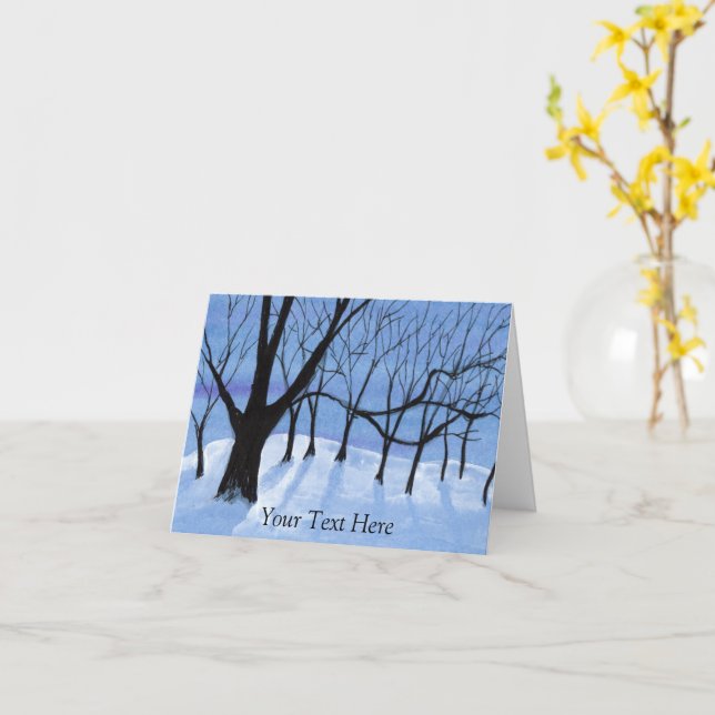 Måne Shadows Kort (Gul blomma)