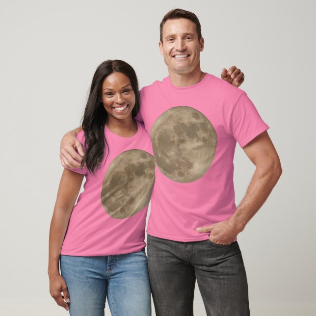 Måne Shirt Full Moon Jersey Coola Måne Shirt Tee Shirt (Unisex)