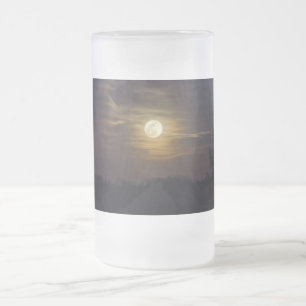 Måne Silhouette Frosted Mugg
