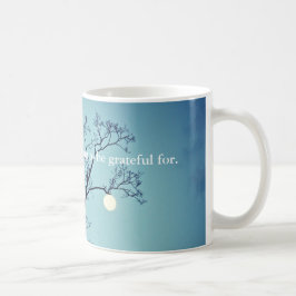 Måne som hänger på ettTacksamt Kaffemugg