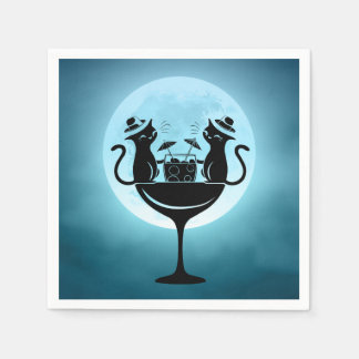 Måne som har fångkräftor i Party Pappersservett