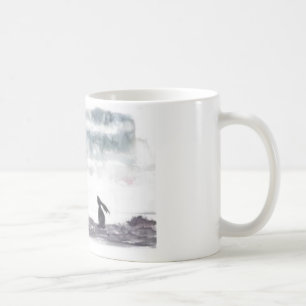 Måne som stirrar Haremuggen Kaffemugg